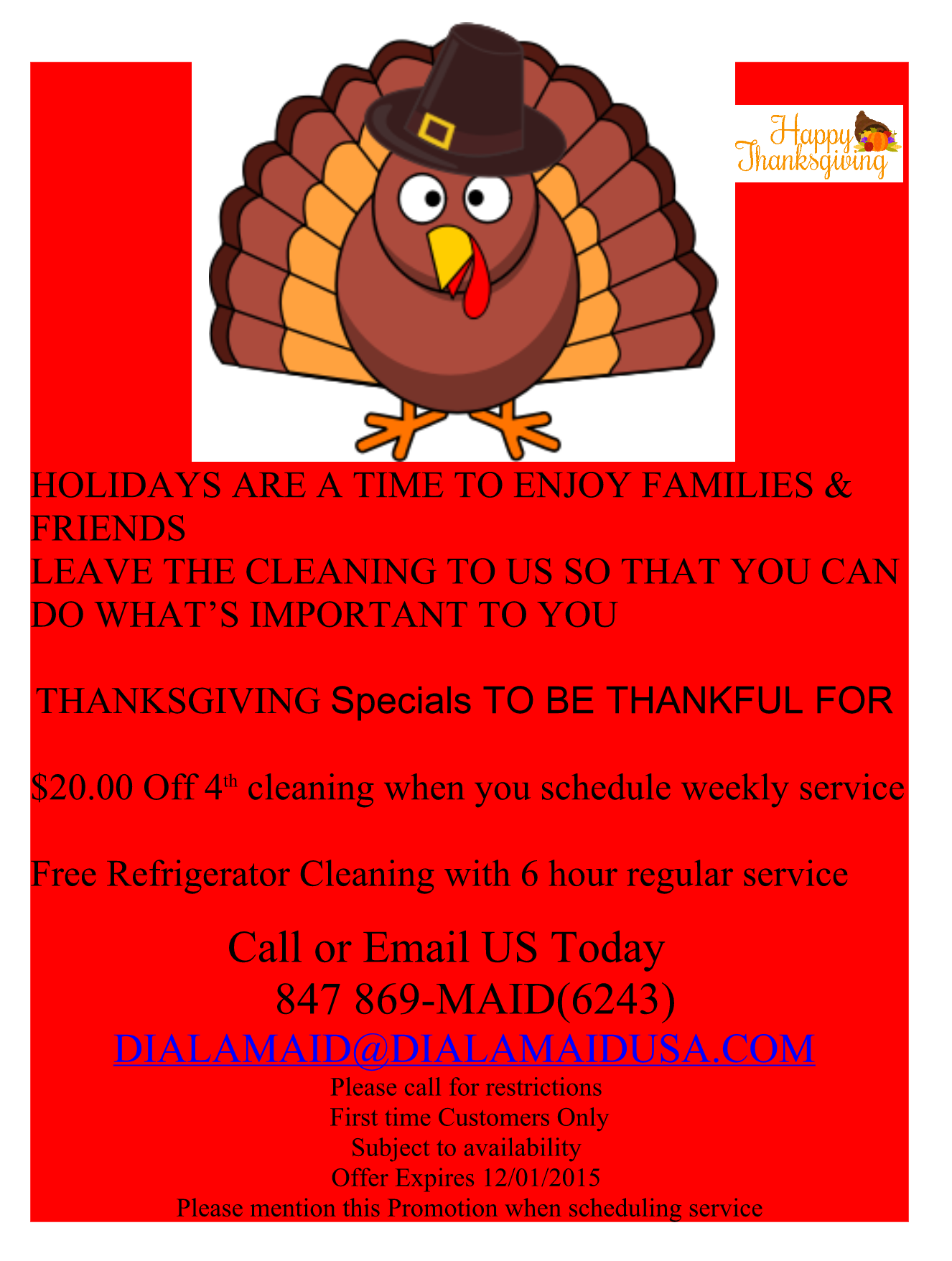 Residential Home Cleaning Special Offers