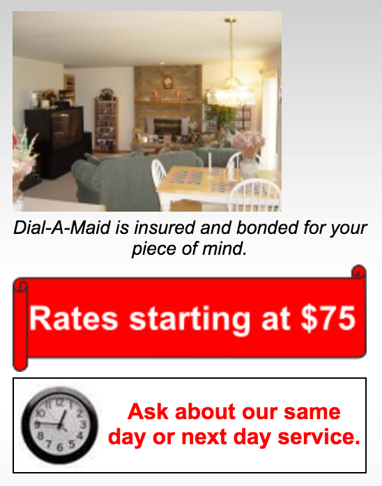 Dial a Maid Cleaning Services in Arlington Heights
